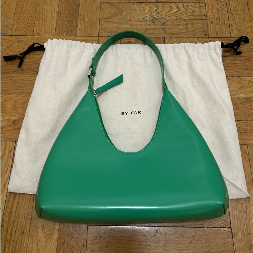 BY FAR Large Amber Shoulder Bag